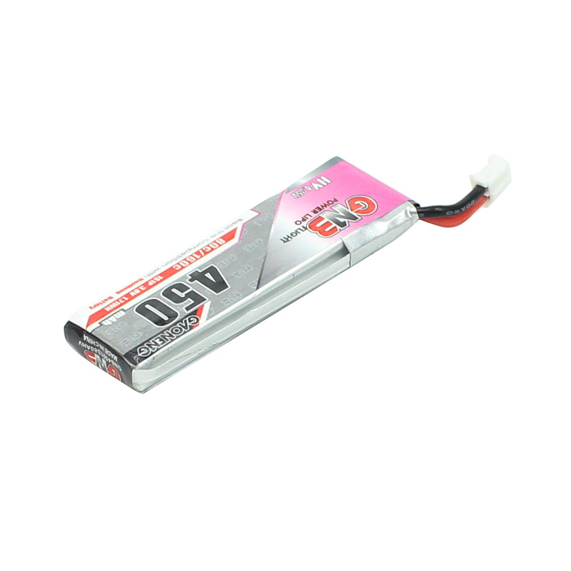 GNB 450MAH 1S HV 80C 3.8-4.35V Lipo Battery PH2.0 Plug Connector For E010 M80S Tiny7 RC Models FPV Racing Drone