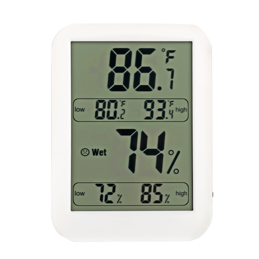 Mingchuan Indoor Large Screen Digital Hygrometer Indoor Thermometer ...