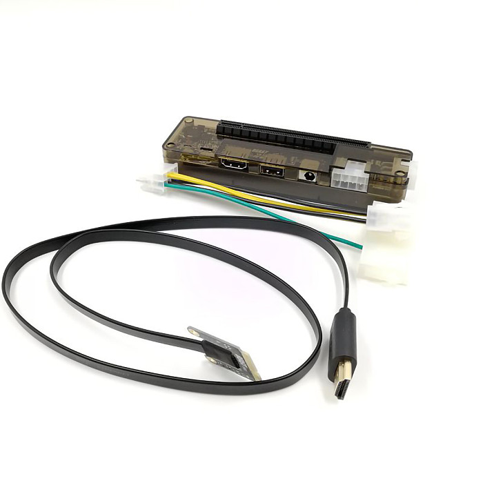 XT-XINTE EXP GDC Notebook External PCI-E Discrete Graphics Beast Series MINI PCI-E/M.2 A Key No Power