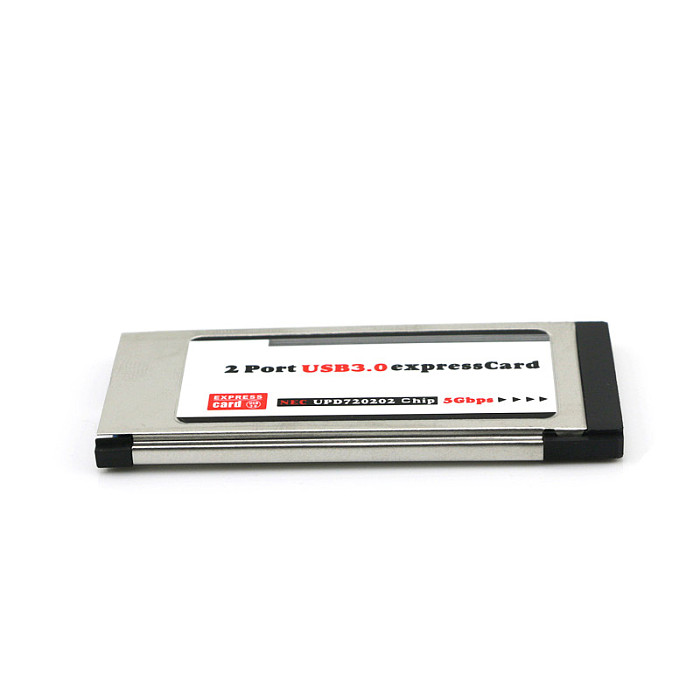 XT-XINTE PCI Express to USB 3.0 Dual 2 Ports PCI-E Express Card Adapter for NEC 34MM Slot ExpressCard Converter 5Gbps PCMCIA Laptop PC