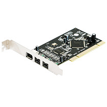 XT-XINTE PCI Combo Add on Cards 2x IEEE 1394B 9 Pin & 1x 1394A 6 Pin 1394 Extension Adapter PCI Controller Card for Firewire Destop PC