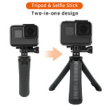  BGNing Mini Non-slip ​Extension Pole with Tripod Phone Mount Clip 1/4 Adapter Desktop Mini Selfie Stick Bracket for Gopro Hero 5/6/7