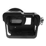 BGNing Aluminum Alloy Case Protective Shell Cage with UV Protection Lens for Gopro 5 6 7 Action Camera