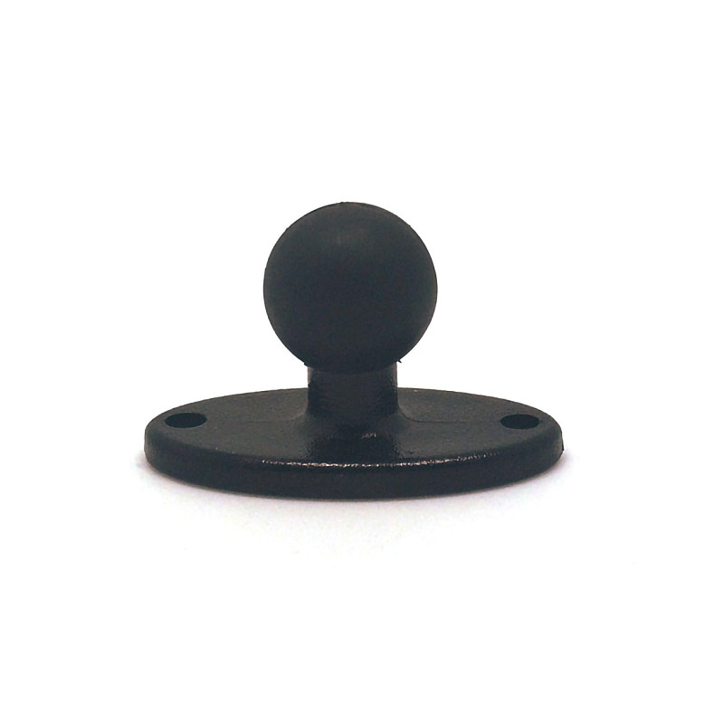 BGNING 1 Inch Rubber Ball Adapter Mounting Plate for RAM Mounts for Garmin ZUMO Plate for Gopro Camera Smartphones Extension Arm Parts
