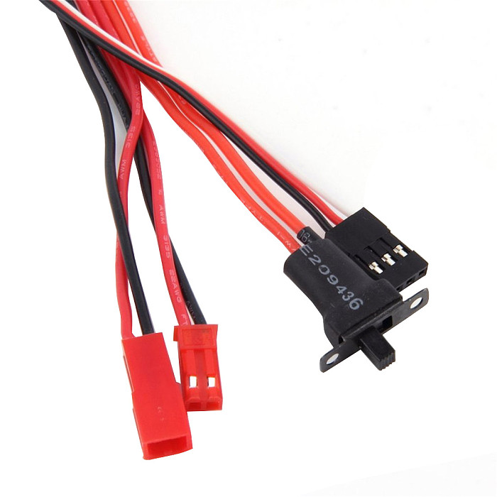 JMT ​20A / 30A Brush ESC 2KHz Forward Reverse Bidirectional Speed Controller with Brake 30*23*5mm for RC Boat Car Tank Rock Crawlers