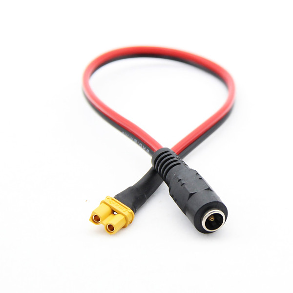 Câble Adaptateur De Charge XT60 Vers DC 5.5x2.1mm Pour Lunettes FPV Fatshark / Skyzone – Accessoire B6