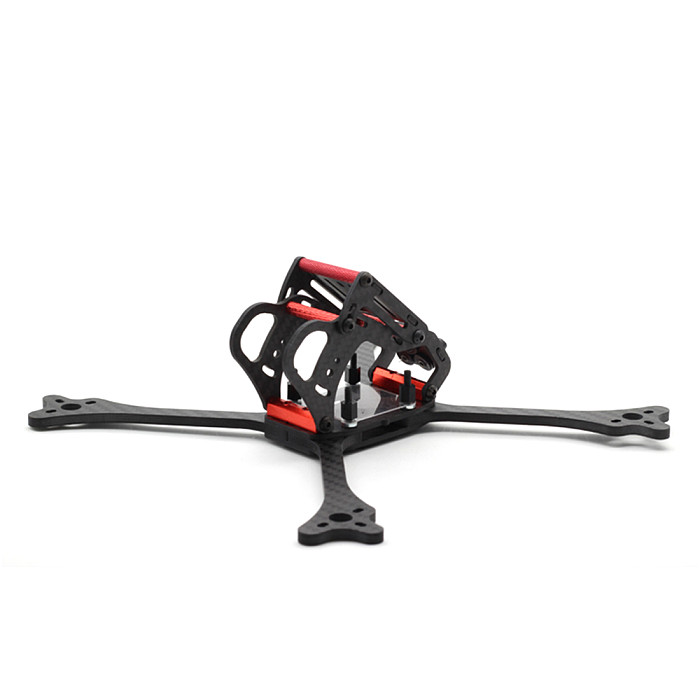 JMT X Type 215mm Full Carbon Fiber FPV Racing Drone Frame Kit 5inch for DIY Aircraft Quadcopter Model Spare Parts RC Racer Accessory