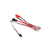 JMT 20A / 30A Brushed ESC 2KHz Forward Reverse Bidirectional Speed Controller with Brake 30*23*5mm for RC Boat Car Tank Rock Crawlers