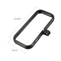 BGNing 3D Printed PLA Switch Frame Mount Adapter 3D Print Protective Border for Insta360 ONE X Panorama Camera for Gopro Hero Bracket