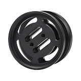 BGNing M67 Lens Holder Double Mount with M67 to M52 Conversion Ring for Float Arm Underwater Floating Light Arm 67mm Macro Lens Carrier Carrying Mount Adapter for Diving Photography