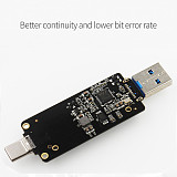 JEYI CFast Multifunction Dual Slot SATA SSD Card Reader with USB3.1 TYPE-C TYPE-A Adapter Mobile Box Offline Copy Disk Holder