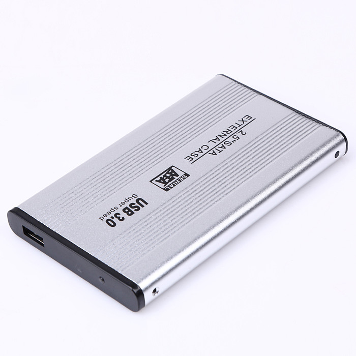 XT-XINTE 2.5 Inch USB3.0 SATA External Hard Drive Enclosure HDD Box SSD Housing Support for SATA 3Gbps/1.5Gbps HDD/SSD/Blu-ray/DVD/CD