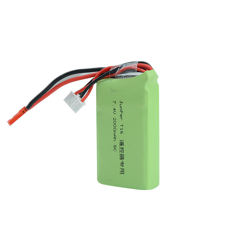 JMT ​2S 7.4V 2000MAH 8C Transmitter RC Lipo Battery AKKU 66*36*17mm for Jumper T16 Plus Open Source Multi-protocol Remote Controller