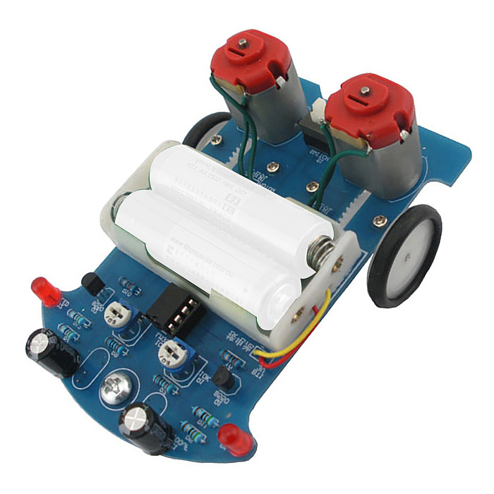 Feichao DIY Kit D2-5 Intelligent Tracking Line Car Truck Suit Motor Electronic Assembly Smart Patrol Smart Automobile Accessories