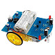 Feichao D2-1 DIY Kit Intelligent Tracking Line Smart Car Kit Motor Electronic DIY Kit Smart Patrol Automobile Parts DIY Electronic Truck