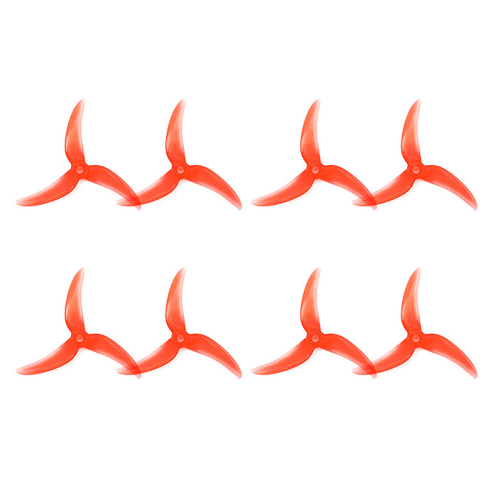 4 Pairs Emax Avan Scimitar 4028-3 4 inch 3-Blade Propeller CW CCW Props for RC Drone Quadcopter
