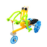 Feichao DIY Electric Bicycles Walking Robot Model Kit Making Invention Physical Science Experiment Toy Set Assembled Car Educational Toy
