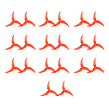 10 Pairs Emax Avan Scimitar 4028-3 4 inch 3-Blade Propeller CW CCW Props for RC Drone Quadcopter