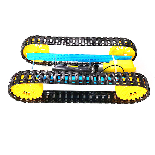 Feichao Smart Tank Chassis Handmade Educational Electric Robot Robotic Car Crawler Caterpillar Vehicle DIY Assembled for Children Toy