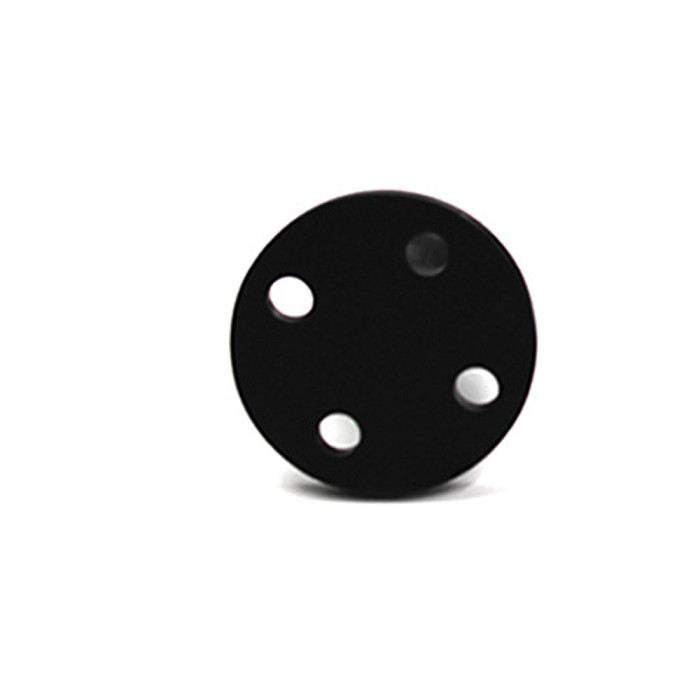 QWINOUT ​Aluminum Motorcycle Round/Square Mounting Base with Rubber 1 inch Ball Head for Gorpo DSLR for Ram Mounts for Garmin Smartphones