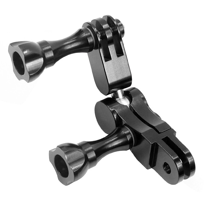 BGNING​ Ball Joint Mount Adapter Aluminum Alloy 360 Degree Rotation Swivel Arm Mount Pivot Extension Accessories Buckle Mount with Aluminium Wrench for Sports Camera Accessories