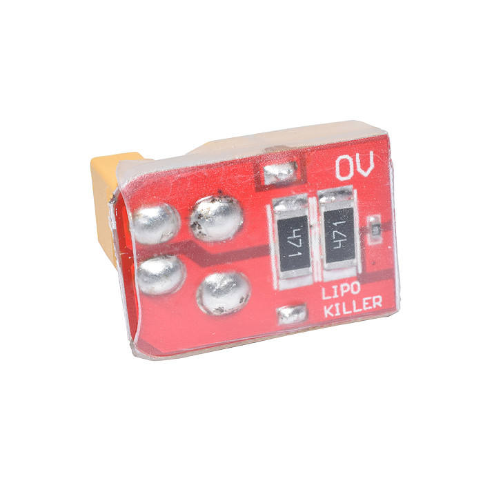 JMT RC LIPO Battery 0V Killer HM lithium Battery 0V Discharger XT60 XT30 plug for FPV Racing Drone Aircraft