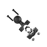 QWINOUT ​Ball Head Adapter Cell Phone Clip Car GPS Holder Motorcycle Base Mount Bicycle Stand for Gopro /yi for Sony Action Sports Camera