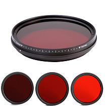 FOTGA Lens filter Adjustable Infrared Mirror Perspective Filter 750/590/680/720nm For CPL PL-CIR DSLR Photograph