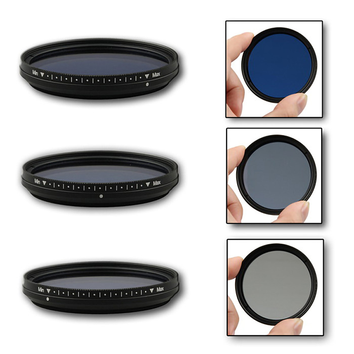 FOTGA ND2-40052 58 62 67 72 77mm Slim Fader Variable Adjustable ND ND2 to ND400 Filter Neutral Density
