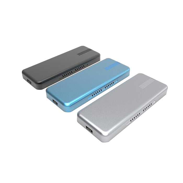 XT-XINTE PCIE NVMe USB3.1 HDD Enclosure M.2 to Type C Adapter 10Gbps M KEY Hard Disk External PCI-E SSD Drive Case Support 6TB Capacity