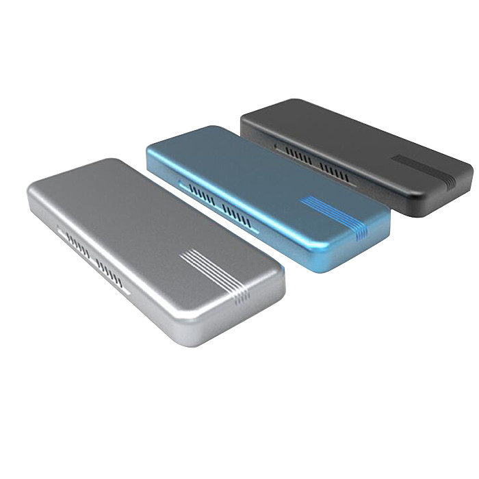 XT-XINTE PCIE NVMe USB3.1 HDD Enclosure M.2 to Type C Adapter 10Gbps M KEY Hard Disk External PCI-E SSD Drive Case Support 6TB Capacity