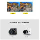 Caddx Baby turtle 64G 800TVL 1080P/60fps 1.8mm lens 16:9/4:3 NTSC/PAL Changeable With OSD Support Audio Fairly Clear Image