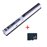 XT-XINTE Mini Handheld Scanner 900DPI LCD Display JPG/PDF Format Document Image A4 Book Scanner with 32G Micro SD/TF Flash Card