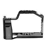 BGNING CNC Aluminum Camera Cage for Canon EOS M50 / M5 DLSR Case Cold shoe Mount Expansion Cover Quick-Rease Plate Support Photography