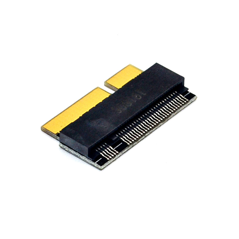 ITHOO SATA M.2 NGFF SSD for Macbook 2012 Hard Drive Disk Driver-Free Adapter Riser Card with M.2 SATA KEY-B/M Interface