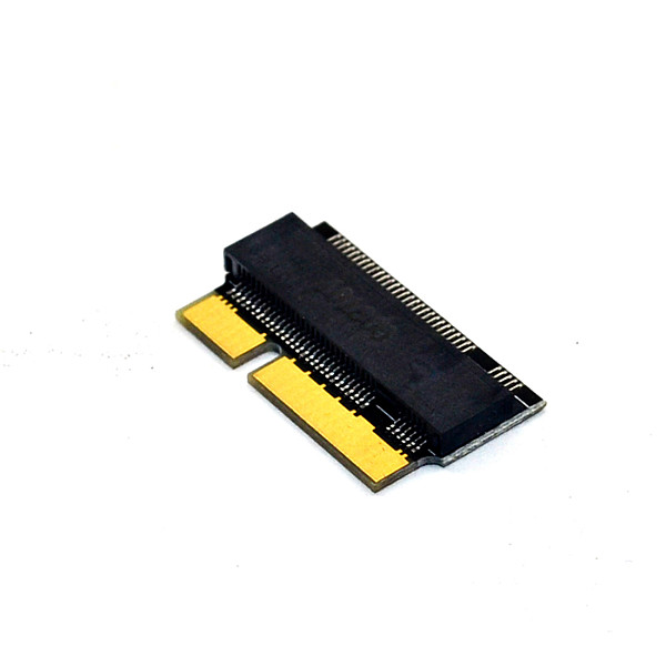 ITHOO SATA M.2 NGFF SSD for Macbook 2012 Hard Drive Disk Driver-Free Adapter Riser Card with M.2 SATA KEY-B/M Interface