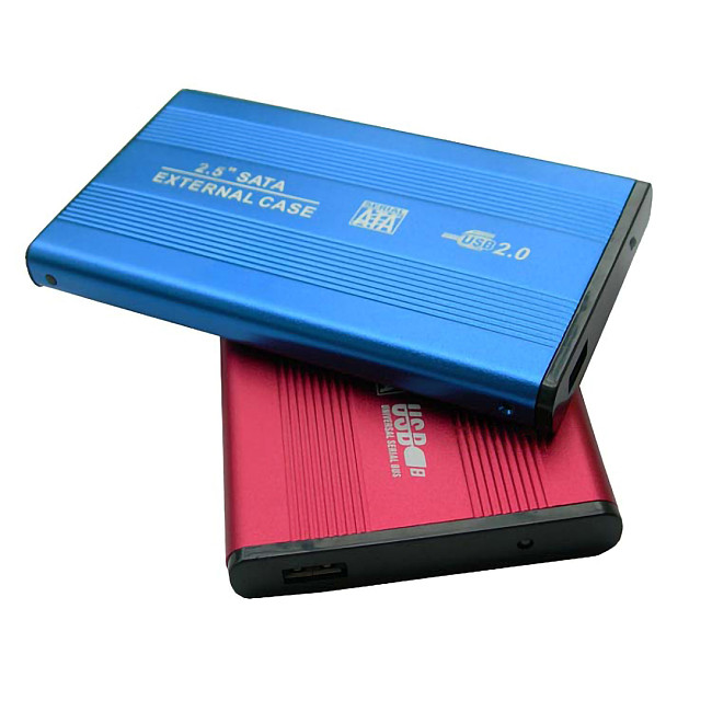 XT-XINTE USB 2.0 Notebook IDE Port Hard Drive Disk Enclosure Case External 2.5 inch HDD Box Caddy Aluminum Alloy for Laptop Computer PC
