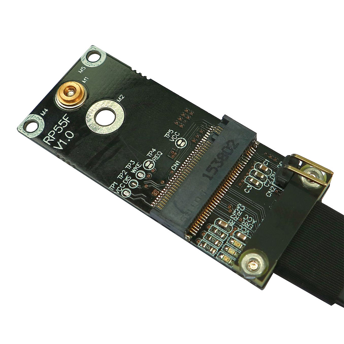 ADTLink M.2 WiFi A.E Key A + E For PciE 4x x4 Riser Extender Card