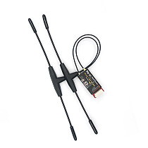Frsky R9 Slim+ OTA 6/16CH Telemetry RC Mini Receiver Optimized 900MHz Long Range with 2 Detachable Antennas
