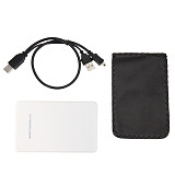 XT-XINTE 2.5 inch USB 2.0 SATA HDD Box Mobile SSD Hard Drive External Enclosure Case Support 2TB Data Transfer Backup Tool for PC Laptop