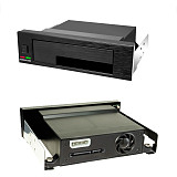 XT-XINTE Internal Single Bay Tray-Less Mobile Rack Enclosure LED Indicator Support Hot-swap for 2.5 3.5 Inch SATA HDD SSD Storage Box