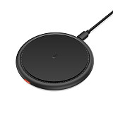 FCLUO Upgrade Dual-sided Mini Cooler Size 8.5mm Wireless Charger Qi 5W 10W Fast Charging Pad Dock for Iphone Samsung Huawei Xiaomi