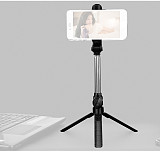 FCLUO Upgraded Wireless Bluetooth Control Selfie Stick 270 ° Flip Retractable Mobile Phone Desktop Tripod Selfie Stick Portable Monopod