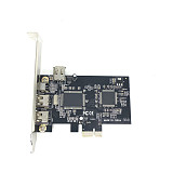 XT-XINTE PCIe Combo 4 Ports (3 + 1) 1394A 1x4 Brooches 3x6 Brooches Controller Card Extension Adapter PCI Express to IEEE 1394 for Firewire desktop PC Computer Components