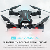 Feichao S17 Drone 4K Adjustable Wide-Angle / 1080P HD Dual Camera Wifi FPV Foldable RC Quadcopter Optical Flow Positioning Aerial Dron