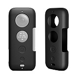 BGNING Sports Camera Protecting Case Silicone Case for Insta360 ONE X Panorama Camera Black / Red