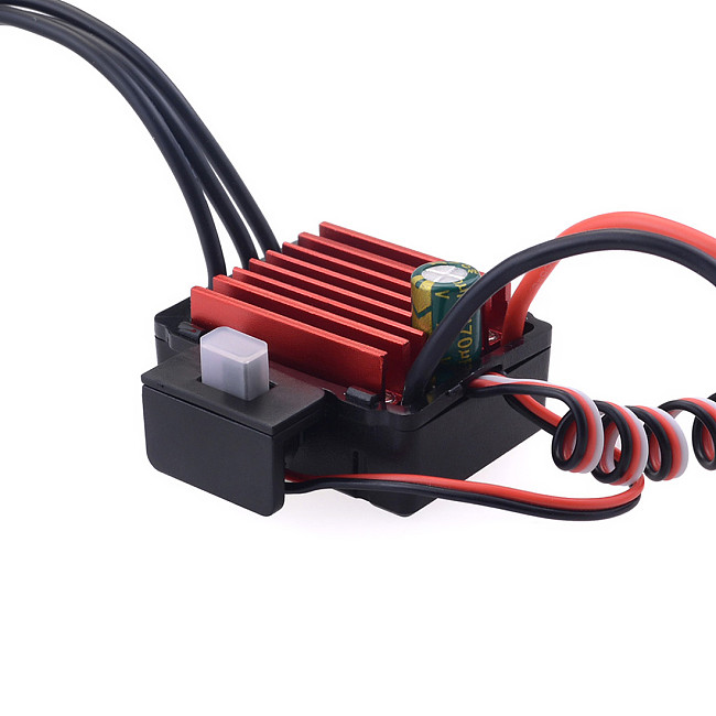 Surpass Hobby KK Waterproof 35A Brushless ESC 2-3S Electric Speed Controller for RC 1/16 1/14 RC Car 2838 2845 Brushless Motor