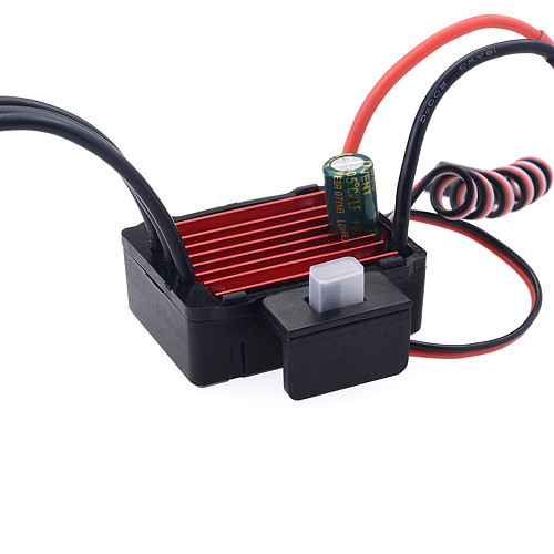 Surpass Hobby KK Waterproof 25A Brushless ESC 2S Electric Speed Controller for RC 1/16 1/18 1/20 RC Car 2030 2040 2430 2435 2440 2445 Motor