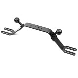 ​​BGNING ​Diving Handle Tray Bracket Grip Dual Handheld Expansion Mounting for Sports Action DSLR Cameras Housing Underwater Photography