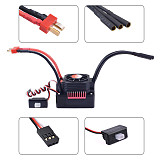 Surpass Hobby Waterproof Brushless Senseless Speed Controller 45A 60A 120A 150A ESC with LED Programing Card for 1/8 1/10 1/12 1/20 RC Car